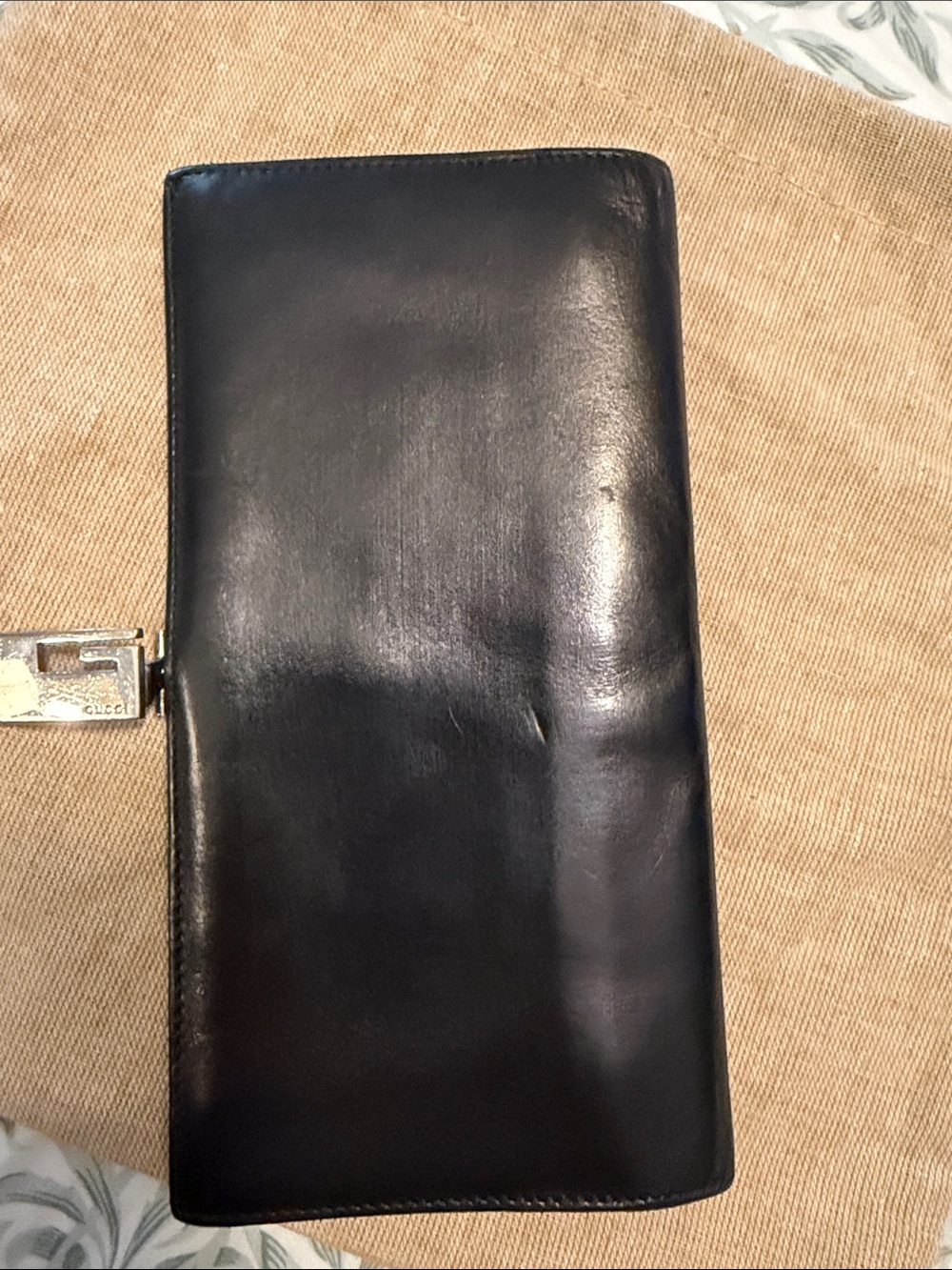 Vintage Gucci Tom Ford Black Leather Wallet - Picture 4 of 4